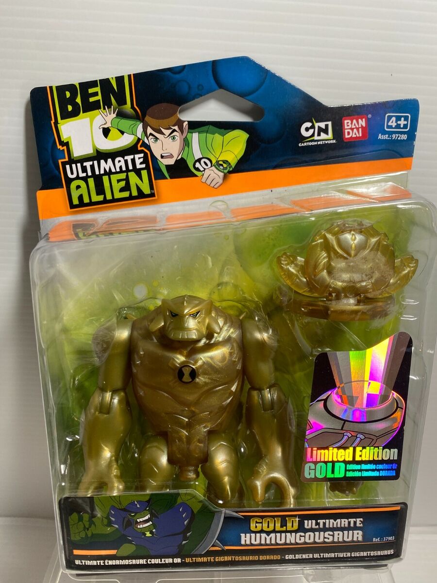 Ben 10 Ultimate Alien Limited Edition Gold Echo Echo Action Figure - Gold  Rare