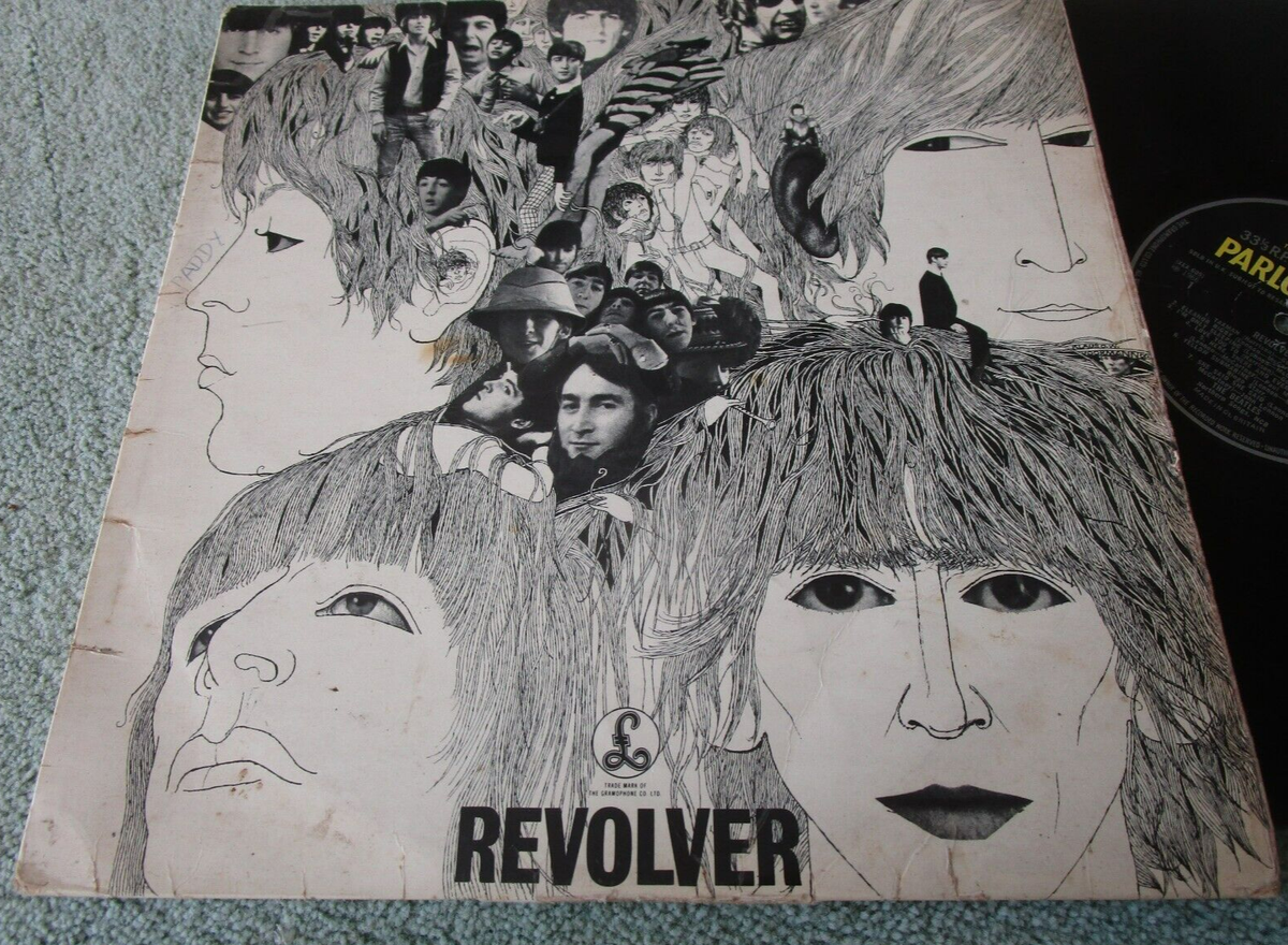 BEATLES★Revolver UK Y/B Parlophone mono The Beatles – Revolver Parlophone PMC 7009 Mono 1966 Vinyl
