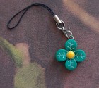 BN Resin charm phone strap lariat ornament - Flower  — photo 5