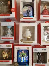 2022 Hallmark Christmas Ornaments - Excellent Condition - Brand New