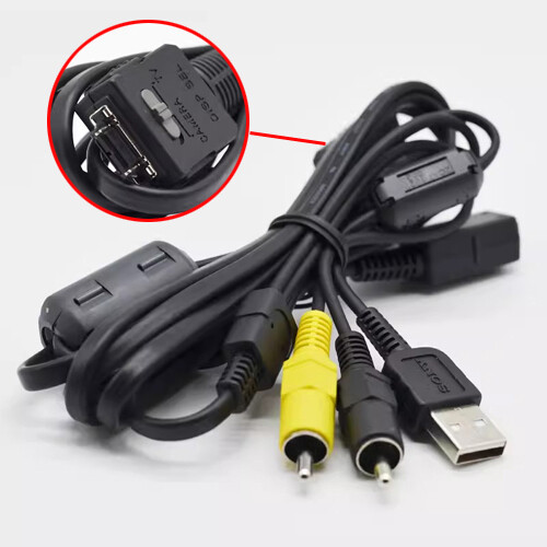 Terminal Data Cable USB & AV VMC-MD1 for Sony Cyber-shot DSC-G H N P T W Series