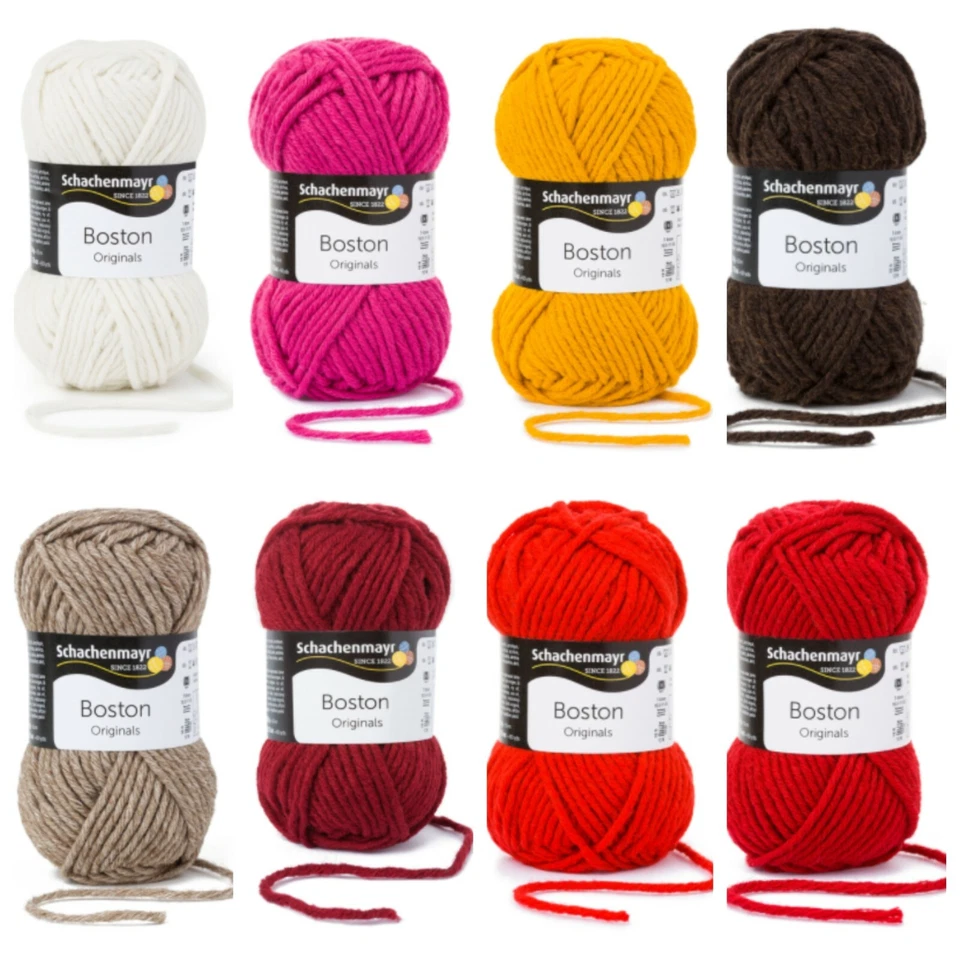 SCHACHENMAYR - BOSTON - 43 Farben -Wolle- 50g -LL 55m-Herbst/Winter-(8,50€/100g) - Bild 4 von 4