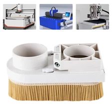 80mm CNC Dust Shoe CNC Router Spindle Vacuum Cleaner Dust Cover Brush Tool