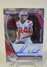 2021 Panini Prizm Draft SHAUN WADE *ROOKIE AUTO* Ohio State