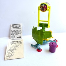 1989 TMNT Original Retrocatapult Vehicle Set with instructions  - Pre-Owned