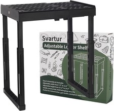 Locker Shelf for School Locker Adjustable Height and Width, Locker Organizer