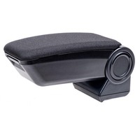 rati Armster 3 Armlehne Kompatibel FüR Mazda 2 2007-2014 [Schwarz,Stoff] NachrüS