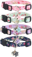 Cat Collars with Bells, Breakaway Kitten Collar, Cute Kitty Collar, Pet Supplies