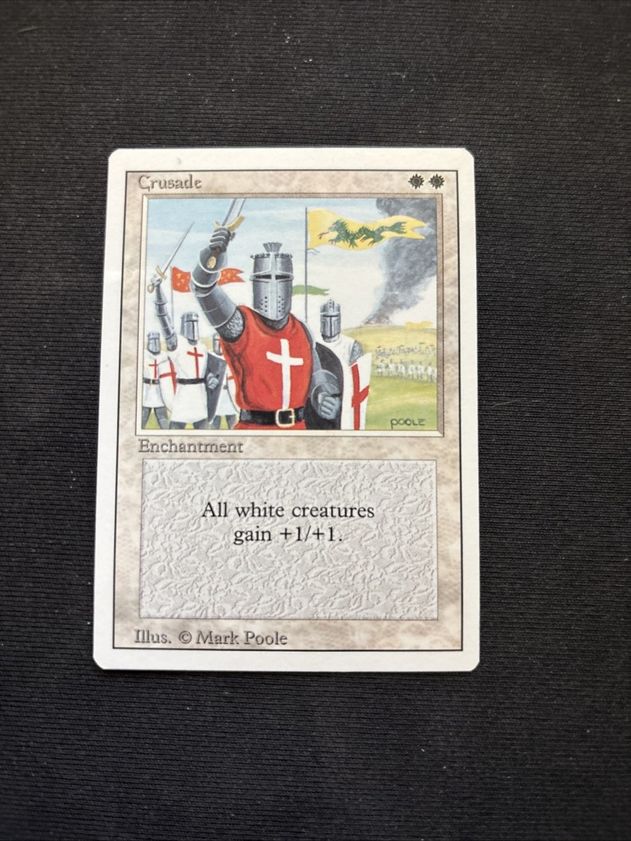 MTG Crusade Revised Edition Regular Rare for sale online | eBay