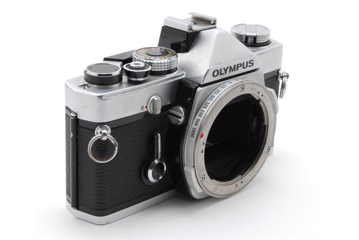 MINT ] Olympus OM-1 Silver SLR Body G.Zuiko Auto-s F1.4 50mm