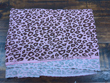 Joann Fabric Pink with brown Cheetah leopard print 2yd  22" x 40"