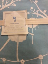Pottery Barn Kids Chinoserie F/Q Duvet Cover NWT Full/Queen Blue