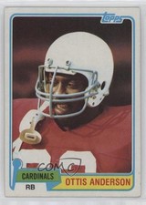 1981 Topps Ottis Anderson #365 1z6