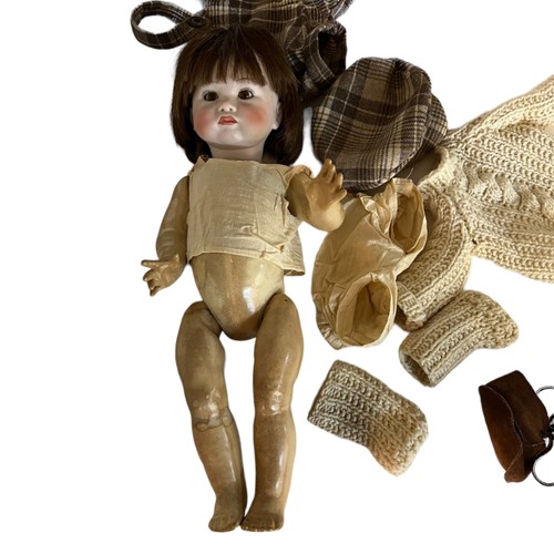 Mountain Babies Collectible Pouty Face Boy Doll Reproduction SFBJ Adorable - Picture 8 of 17