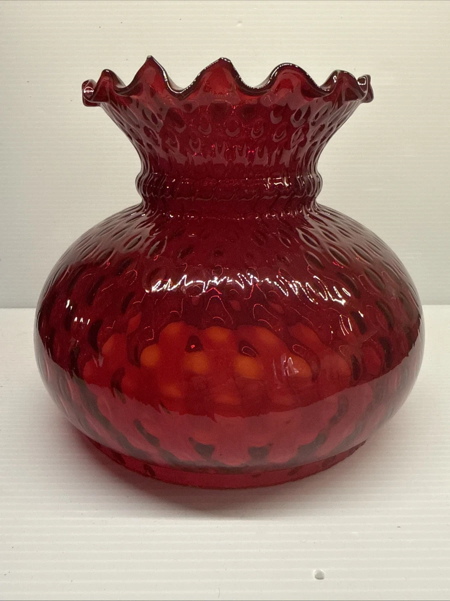 Red Glass Lamp Indiana Collectible Lamp Shades for sale | eBay