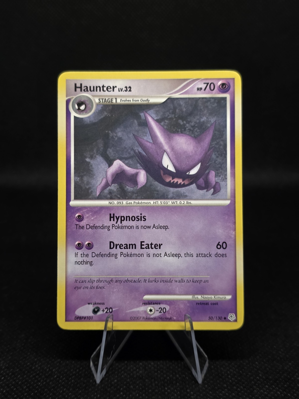 Pokémon TCG Haunter DPBP 50/130 Diamond & Pearl NM