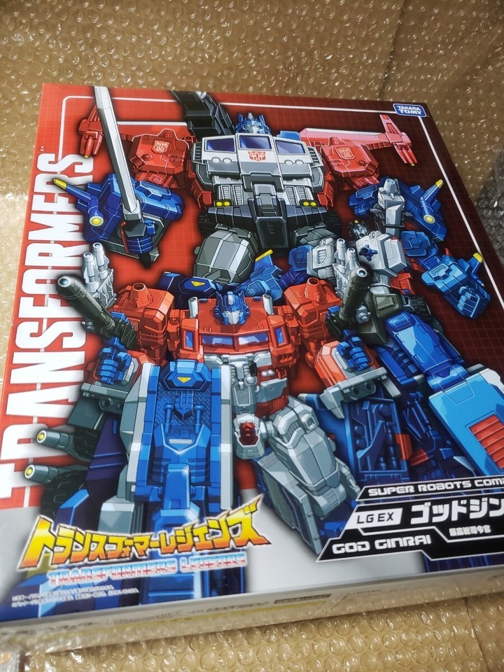 Transformers Legends LG-EX LGEX GOD GINRAI SUPER ROBOT Limited Figure ...