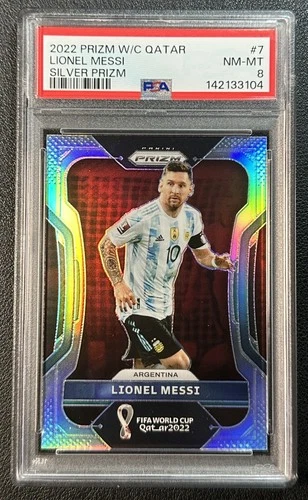 World Cup Lionel Messi 2022 Panini Prizm World Cup Lionel Messi #7 Silver