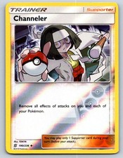 Channeler 190/236 Uncommon Unified Minds Pokemon Reverse Holo Near Mint