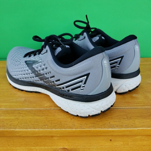 BROOKS Ghost 13 Gray Running Shoes Men's Size 11.5 EXCELLENT Sneakers Lace up - Picture 9 of 15