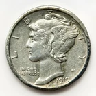 1919 S Mercury Dime 10C AU Better Date San Francisco Silver Strong Early Coin