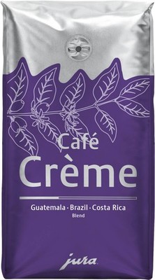 JURA Kaffee Cafe Crema, Blend 250g Bohnen mild 100 % Arabica
