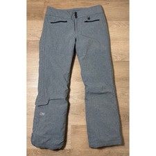 NILS Women's Ski Snow Pants 8 Grey  Waterproof 20K Insulated Winter Outdoor