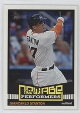 2015 Topps Heritage New Age Performers Giancarlo Stanton #NAP-4 v6d