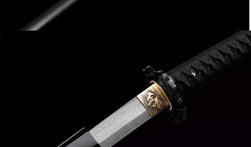 Espada Samurai Japonesa Hecha a Mano Katana Damasco Acero con Montaje Fuji Saya - Imagen 18 de 23