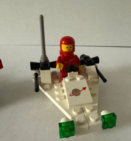 Vintage 1980 Lego SPACE PROBE LAUNCHER #6870~100% COMPLETE w/Manual