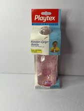 Vtg Vintage 1995 Playtex Kinder Grip Baby Bottle 8 Oz Plastic rare