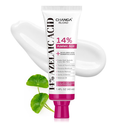 14% Azelaic Acid Acne Cream with Niacinamide & Centella,Azelaic Acid Facial Seru