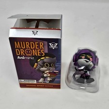 Murder Drones School Spirit Series Animiniz Blind Box Figure Damaged OC Uzi