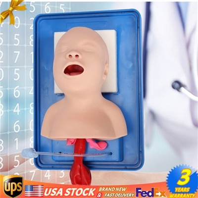Intubation Manikin Study Teaching Baby Infant Model Airway Management Trainer