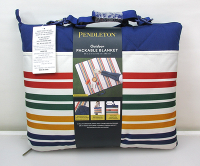 pendleton ブランケット　beaverton Pendleton Outdoor Packable Blanket Picnic Tailgate Folds & Zips