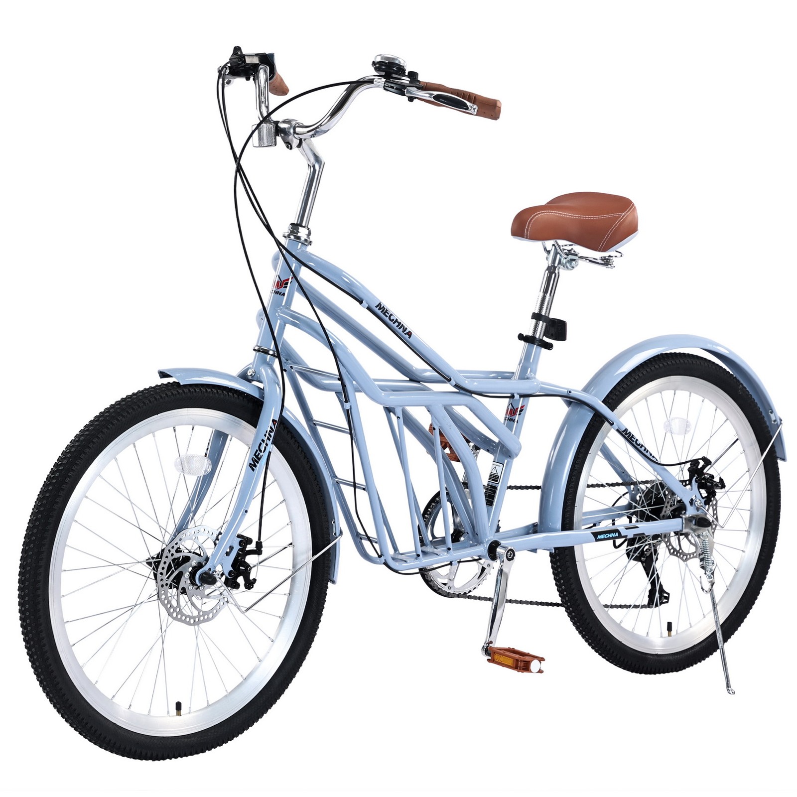 6 Speeds Disc Brakes Cycling 24in