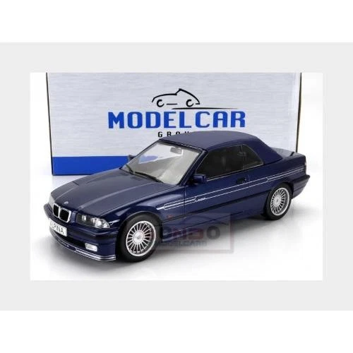 1:18 MCG Bmw 3-Series B3 3.2 (E36) Alpina Cabriolet 1995 Blue MCG18320 - Immagine 2 di 2