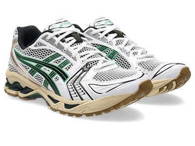 ASICS GEL-KAYANO 14 1203A740 103 White Hinoki Beige Sports Style Shoes