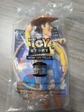 Toy Story on Video Woody w Lasso; Burger King Kids Club 1996 NIP new
