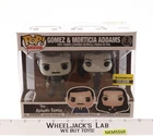 Gomez & Morticia Addams 2-PK Entertainment Earth Exclusive Funko Pop! NEW