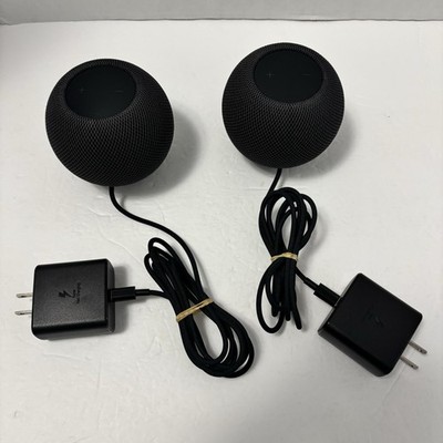2 Apple HomePod Mini Smart Siri Speaker Space Grey Model A2374 Lot
