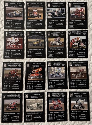 2024 Van s Games Heroes of Short Track Racing Game Sprint car series 1 singles
