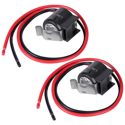 #ad Refrigerator Defrost Thermostat W10225581 2 Pcs Bimetal Defrost Thermostat Exac $18.56