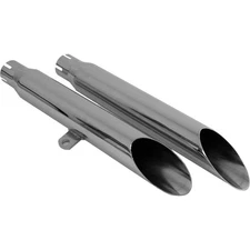 2FastMoto Pair of Slip-On Mufflers Slash Cut Sportster XL 1980-2003  80-75112