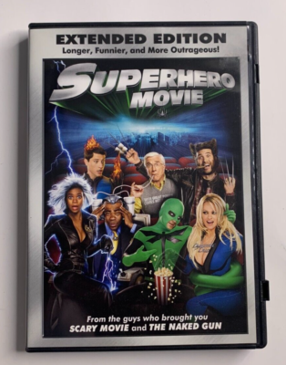 Superhero Movie (DVD, 2008, Extended Edition) Slipcover | eBay
