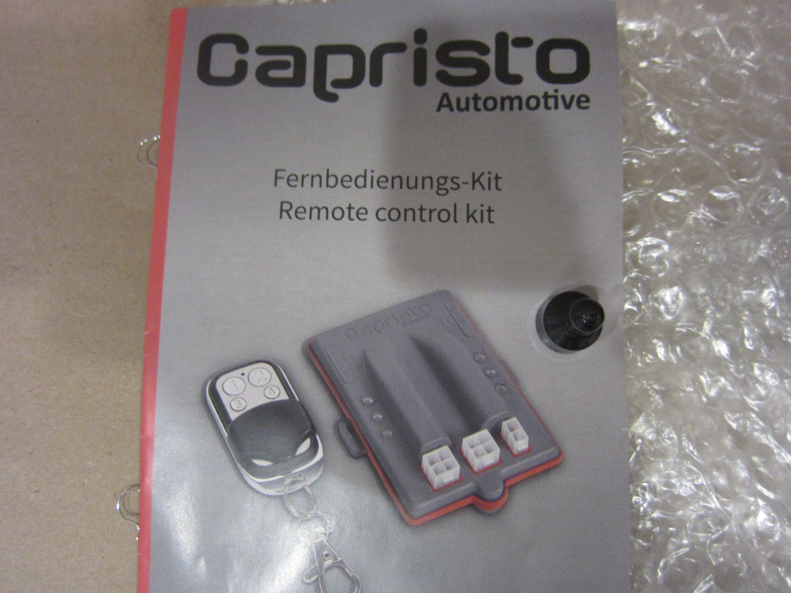 Ferrari 488 - Capristo Sport Exhaust Remote Control Kit 