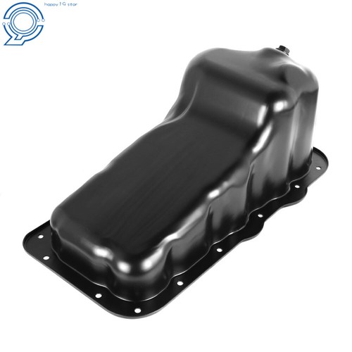 Fit for 2002-2012 Jeep Liberty 3.7L V6 264-249 Black Engine Oil Pan - Picture 3 of 11