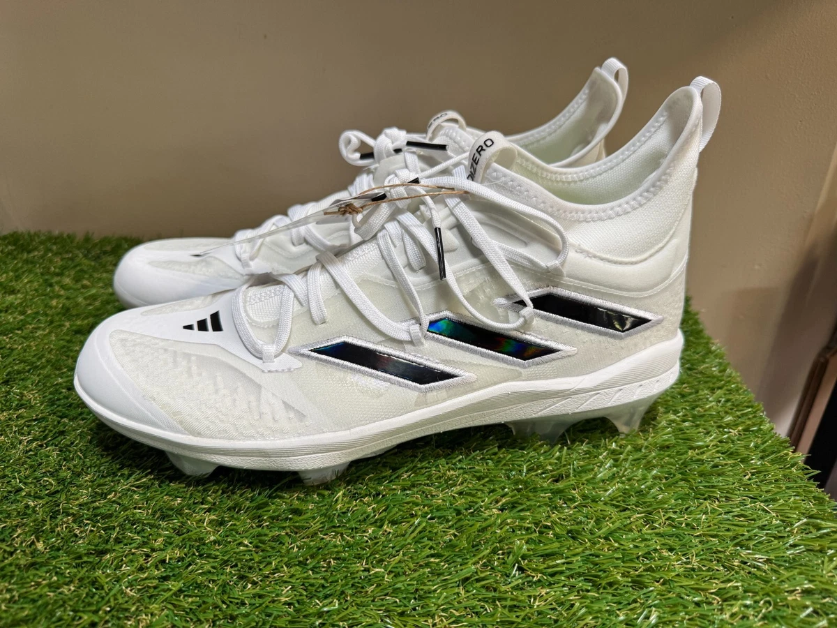 シューズ ADIZERO AFTERBURNER 9 adidas Adizero Afterburner 9 NWV TPU White Black Iridescent for