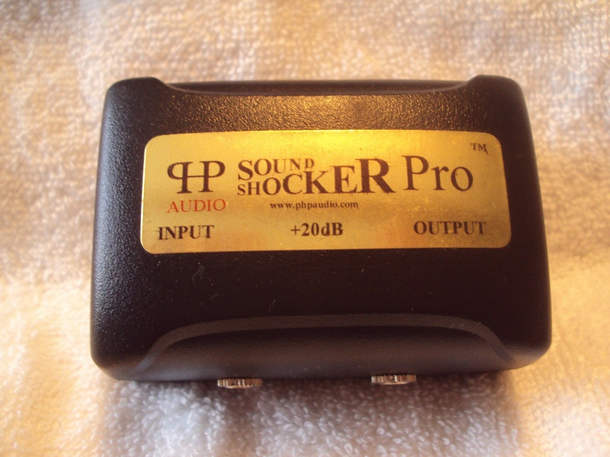Sound Shocker Pro iPod iPhone MP3 car adapter aux cable amp