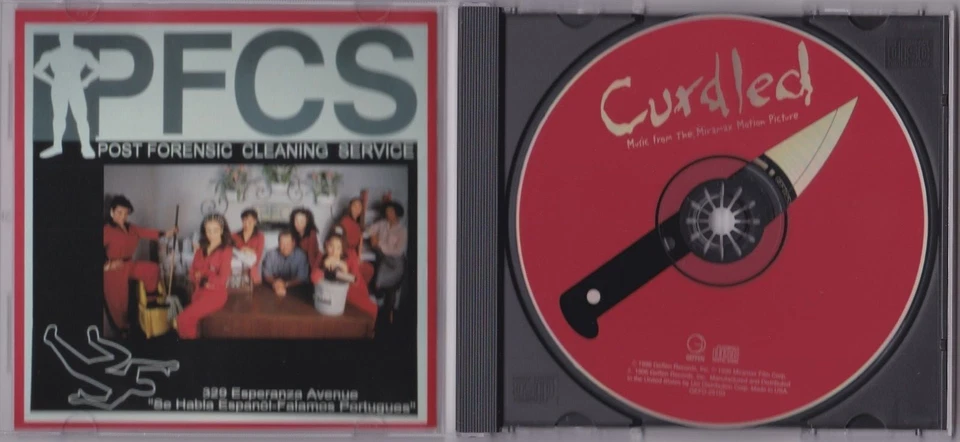 Curdled - Soundtrack - CD (Geffen GEFD25103 1996 U.S.A.) - Image 2 of 3